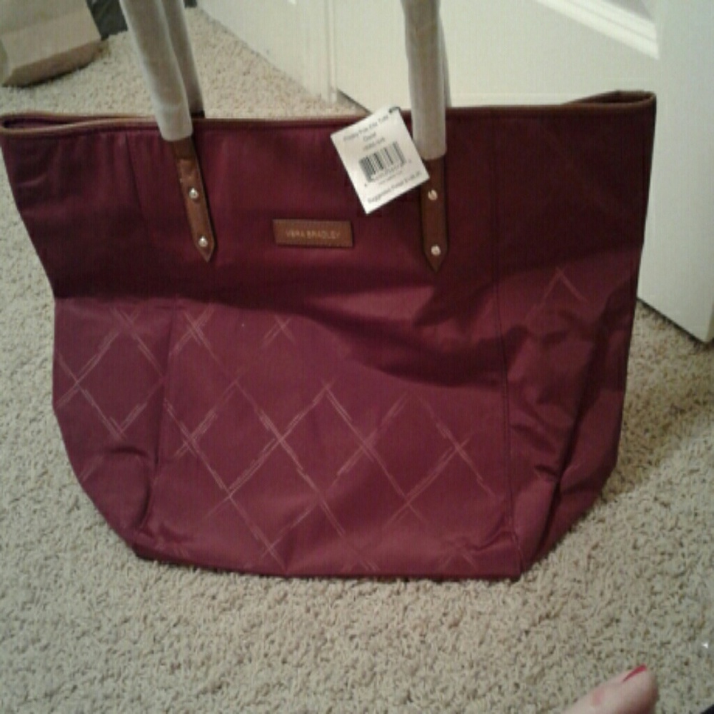 Preppy poly Ella tote